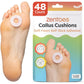ZenToes Callus Cushions | Water-Resistant Self-Stick Adhesive Corn Pads | Foot, Heel, & Toe Discomfort Relief | Soft Foam for Friction Protection | Ideal for Active Lifestyles | 24-Pack