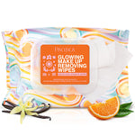 Buy now Pacifica Glowing Makeup Remover Wipes – With Glycolic Acid for AHA Exfoliating and Facial Cleansing – No Rinse Face Cleaning Towelettes – Dermatologist Tested, Vegan & Cruelty-Free – 30 Pack at indiglob india