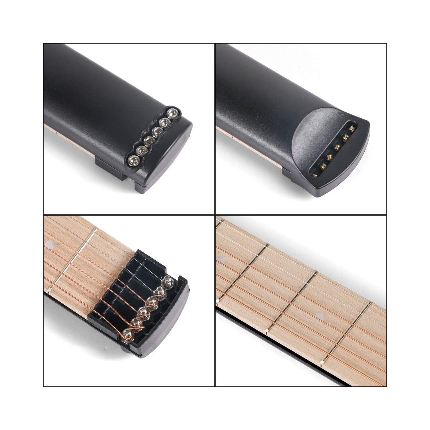 Buy now Pocket Guitar Practice Neck, 6 Fret Portable Guitar Chord Practice Tool for Beginner at indiglob india