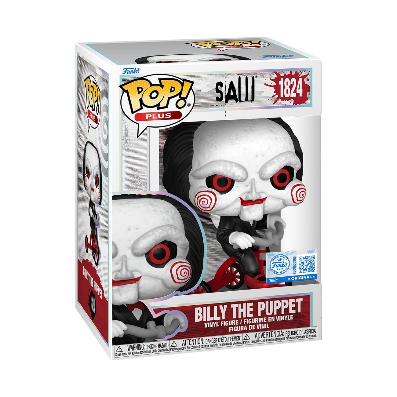 Buy now Funko Pop! Plus: Saw - Billy The Puppet - Amazon Exclusive - Collectable Vinyl Figure - Gift Idea - Official Merchandise - Toys for Kids & Adults - Horror Fans - Model Figure for Collectors at indiglob india