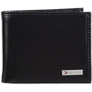 Tommy Hilfiger Men's Passcase Wallet with Removable ID Window