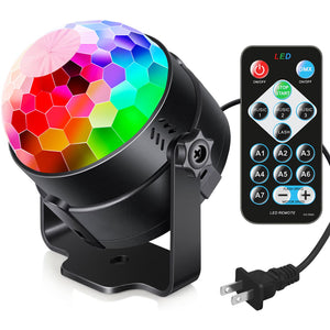 Buy now Luditek Sound Activated Party Lights with Remote DJ Lighting, Disco Ball Strobe Stage Light for Home Room Dance Parties Birthday Karaoke Stocking Stuffers New Years Eve Halloween Christmas Decorations at indiglob india