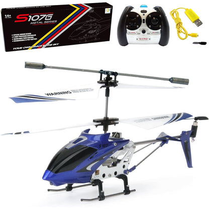 Cheerwing S107/S107G Phantom 3CH 3.5 Channel Mini RC Helicopter with Gyro Crimson