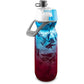 O2COOL ArcticSqueeze Insulated Mist 'N Sip Squeeze Bottle 20 oz., Blue/Blue Splash