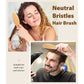 BLACK EGG Boar Bristle Brush for Wet/Dry Hair - Smoothing, Massaging, Detangling, Reduce Frizz, Restore Shine - Bamboo Brush for Women, Men, Kids