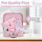Baby Box Shop Baby Girl Gift Set - Pink Keepsake Box with 7 Essentials for Newborn Girl - My Store