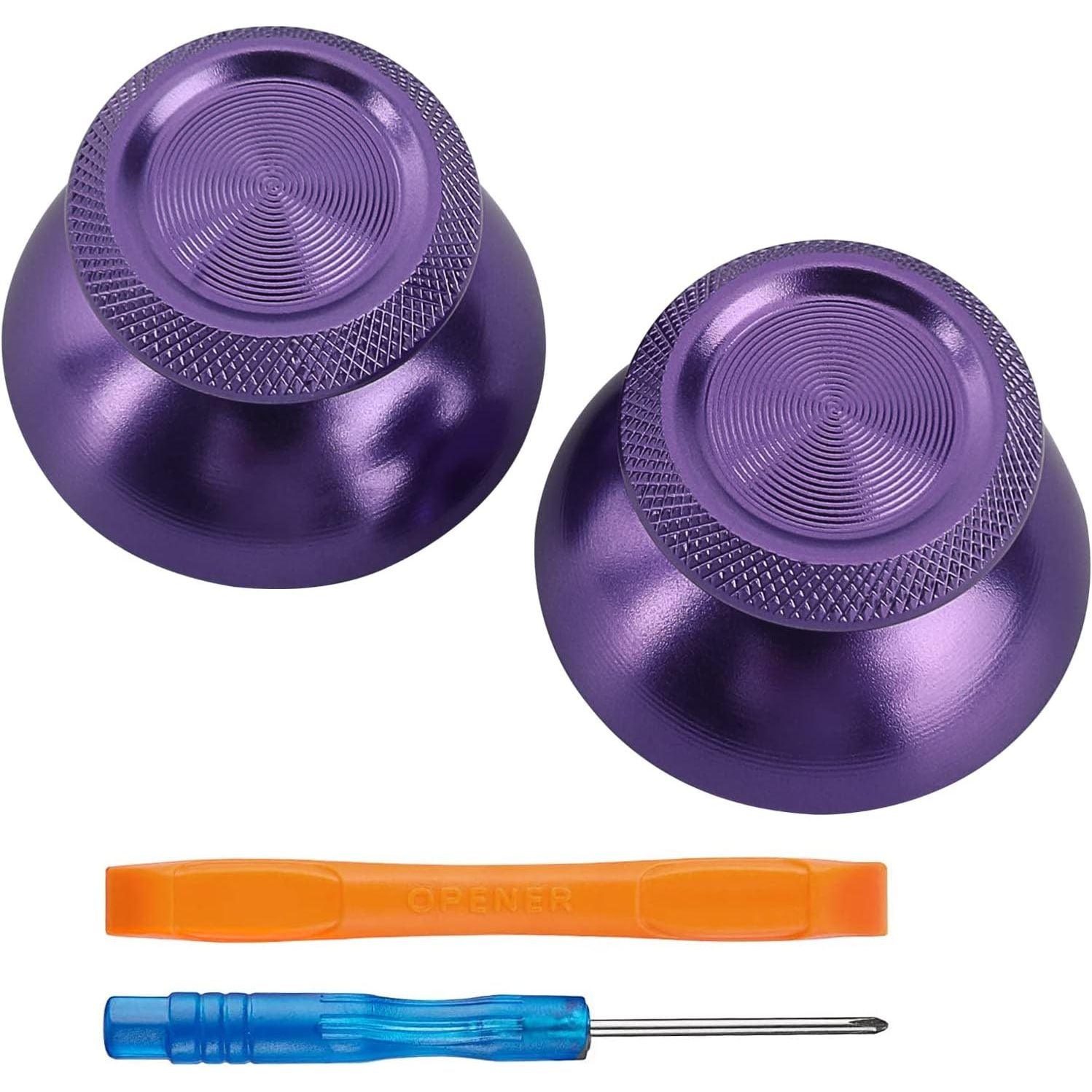 Buy now TOMSIN Metal Thumbsticks Replacement Kit for PS5 Controller – Aluminum Joysticks Accessories Compatible with PlayStation 5 Controller (Black) Metal Purple at indiglob india