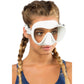 Cressi F1, Scuba Diving Snorkeling Frameless Mask - Perfect Seal Silicone Skirt - Designed in Italy by Cressi