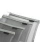 Clear Cosmetic Bags Zip Makeup Mesh Bags Pencil Case Pouch Travel Toiletry Kit Set Storage Case ((6A+5A)*3 Grey)