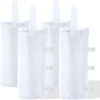 ABCCANOPY Canopy Weights Set of 4-120LBS Sand Bags for Pop up Tent, Weight Bags for Outdoor Gazebo, Trampoline, Pergola, Blue (Without Sand) - White