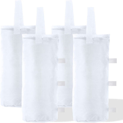 ABCCANOPY Canopy Weights Set of 4-120LBS Sand Bags for Pop up Tent, Weight Bags for Outdoor Gazebo, Trampoline, Pergola, Blue (Without Sand)