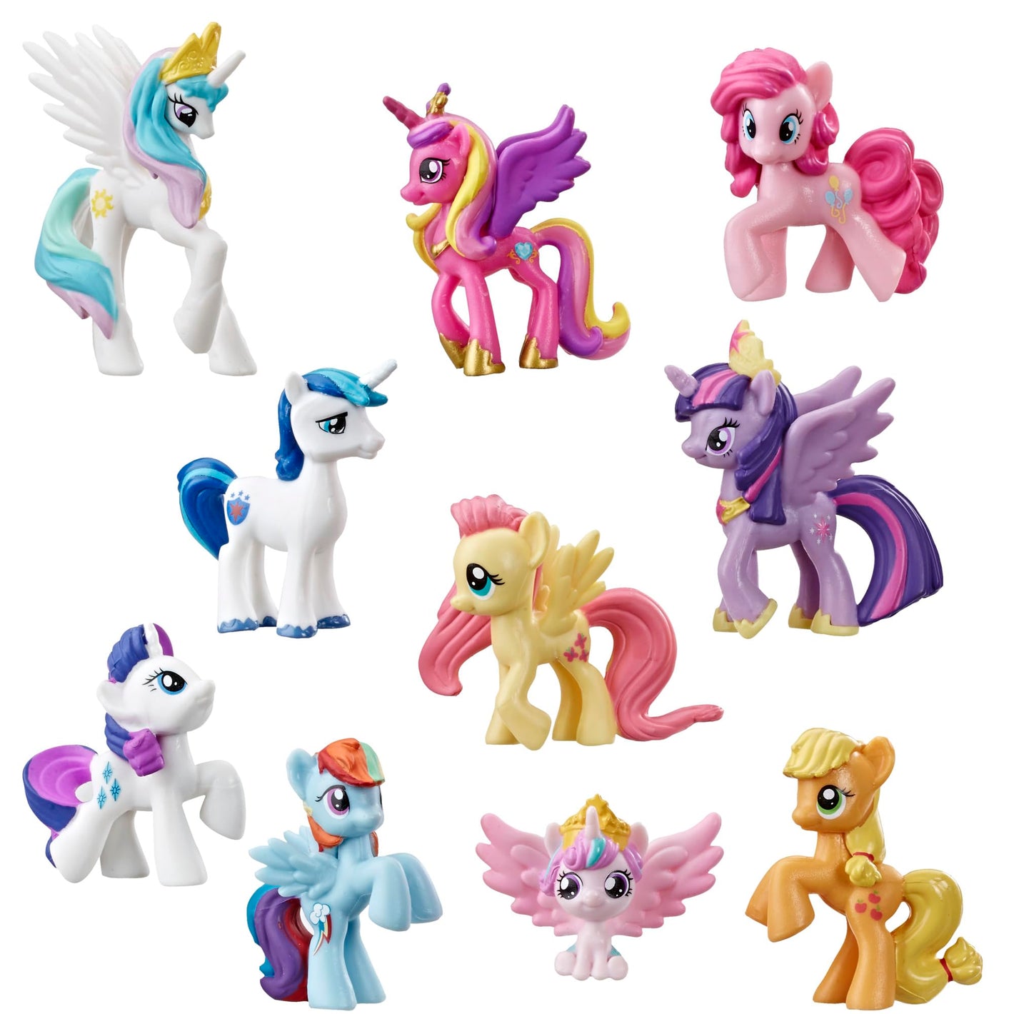 Buy now My Little Pony Toy Rainbow Equestria Favorites 10 Figure Collection, for Kids Ages 3 Years Old and Up (Amazon Exclusive) at indiglob india