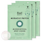 Rael Pimple Patches, Miracle Spot Control Cover - Hydrocolloid Acne Patch, Strips for Zits and Blemish, Korean Skin Care, Vegan, Cruelty Free (10 Count)