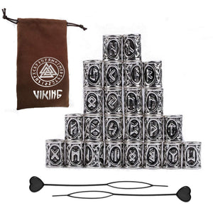 Buy now 24Pcs Norse Vikings Runes Hair Beard Beads for Bracelets Pendant Necklace DIY,Braiding Beads for Hair Braids Antique Silver Beard Ring Viking Beads Kits(Include 2Pcs Pull Hair Pin) at indiglob india