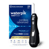 Waterpik Cordless Advanced 2.0 Water Flosser For Teeth, Gums, Braces, Dental Care With Travel Bag and 4 Tips, ADA Accepted, Rechargeable, Portable, and Waterproof, White WP-580, Packaging May Vary - Black