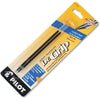 PILOT Dr. Grip Ballpoint Ink Refills for Retractable Pens, Medium Point, Blue Ink, 2-Pack (77228) - Blue