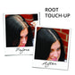 Root Touch-Up Hair Mascara Temporary Gray Roots Concealer (BLACK)
