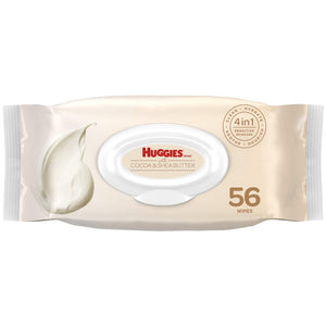 Buy now HUGGIES Nourish Care Baby Wipes Sensitive Skincare Scented WaterBased FlipTop Pack, 56 Count at indiglob india
