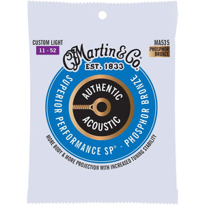 Martin Authentic Acoustic Guitar Strings - Superior Performance