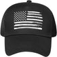 Baseball Cap, American Flag Trucker Hat for Men Women, Breathable Adjustable Fit Outdoor Mesh Snapback Hats