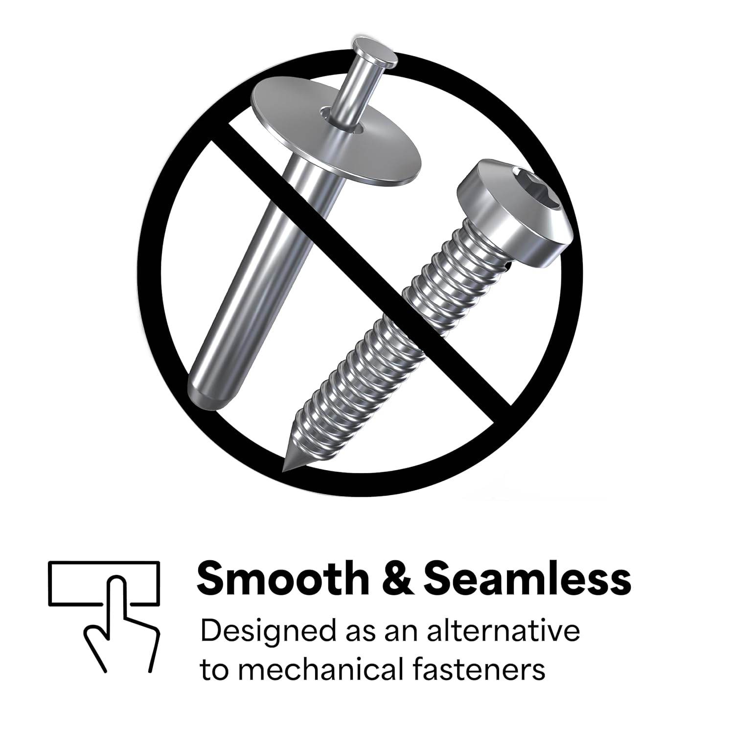 3M 4910 VHB Mounting Tape, Acrylic Foam, Permanent Bonding, Heavy Duty, Clear, 0.5 in x 5 yd, 1 Roll - My Store