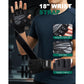 Trideer Workout Gloves for Men, Weight Lifting Gloves with Wrist Wrap Support, Full Palm Protection & Extra Grips for Weightlifting, Exercise, Cross Training, Fitness, Pull-up