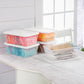 Buy now Sterilite 24-Pack 6 Quart Storage Box, Stackable Clear Plastic Bins with Snap-On Lids - Heavy-Duty Organizing Containers for Closet, Bathroom, and Office at indiglob india