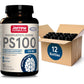 Jarrow Formulas® PS100 Phosphatidylserine, 100 mg, Dietary Supplement for Brain Health and Cognition Support, 120 Capsules, Up to a 120 Day Supply