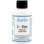 Angelus 2-Thin Acrylic Paint Thinner, 4 fl oz – Ideal for Thinning Acrylic Paints for Airbrush and other Acrylic Applications - My Store