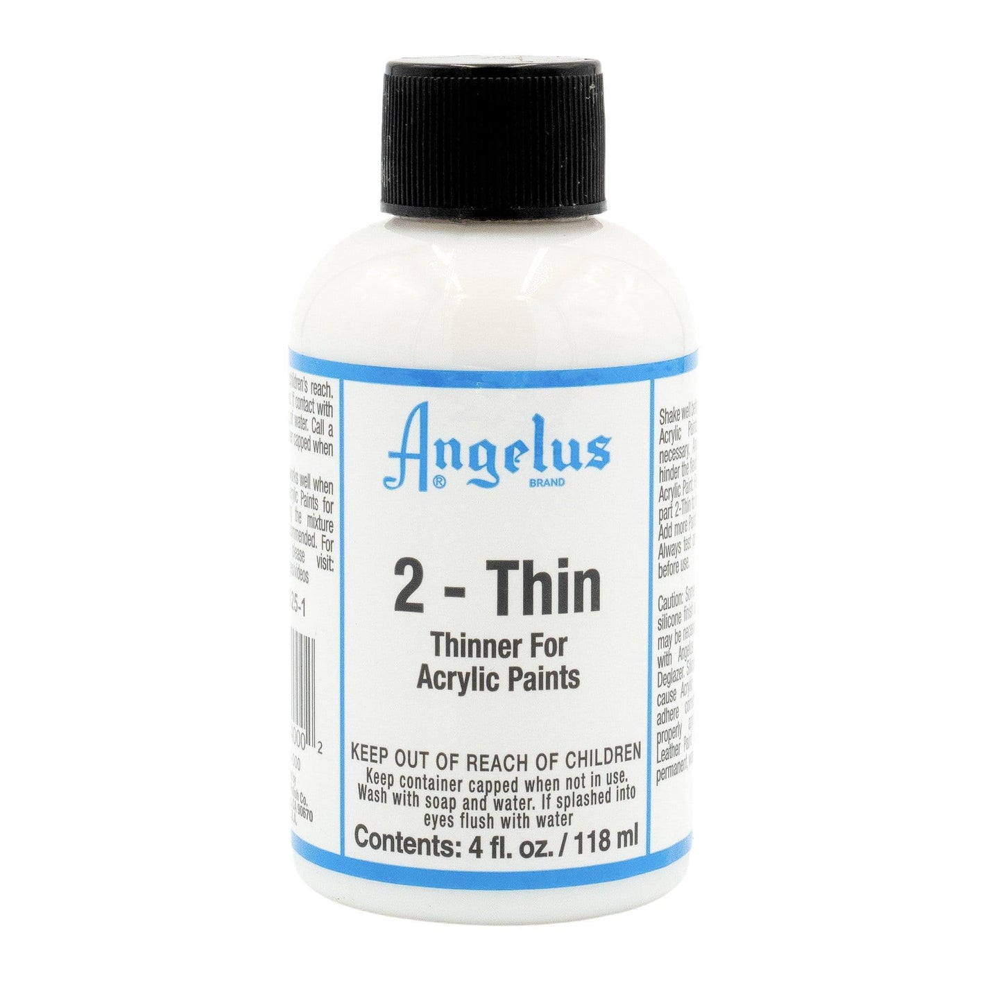 Buy now Angelus 2-Thin Acrylic Paint Thinner, 4 fl oz – Ideal for Thinning Acrylic Paints for Airbrush and other Acrylic Applications at indiglob india