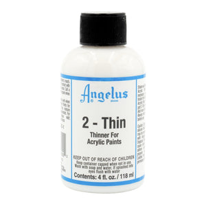 Buy now Angelus 2-Thin Acrylic Paint Thinner, 4 fl oz – Ideal for Thinning Acrylic Paints for Airbrush and other Acrylic Applications at indiglob india