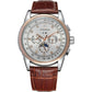 Buy now FORSINING Men's Automatic Self Winding Moon Phase Watch with Brown Leather Strap Analogue Display FSG319M3T4 at indiglob india
