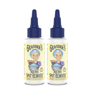 Buy now Grandma's Secret Spot Remover for Clothes - Chlorine, Bleach and Toxin-Free - Fabric Stain Remover Removes Oil, Paint, Blood and Pet Stains – 2 Ounce, Pack of 2 at indiglob india