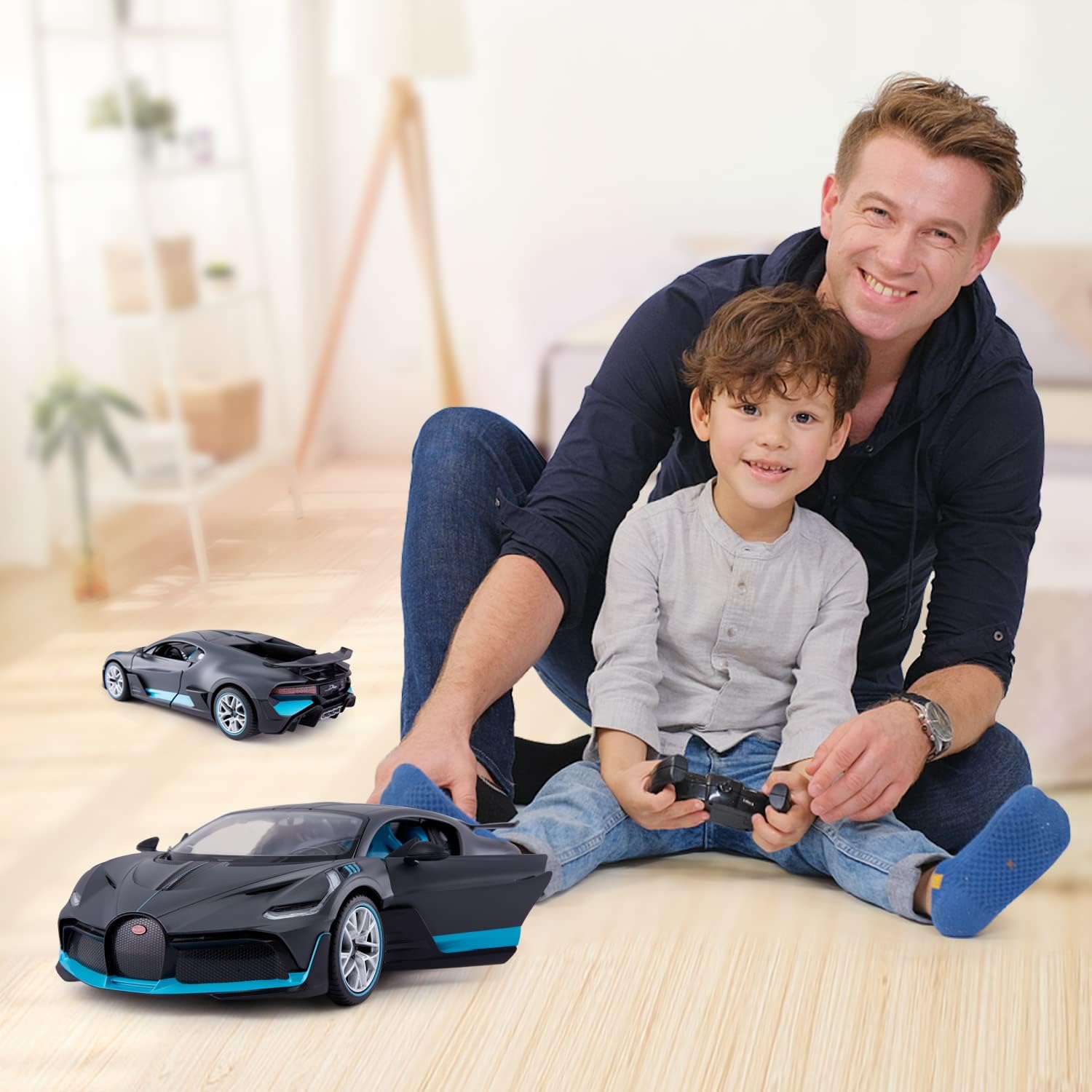 Buy now RASTAR RC Car | 1/14 Scale 2.4Ghz Bugatti Divo Radio Remote Control R/C Toy Car Model Vehicle for Boys Kids at indiglob india