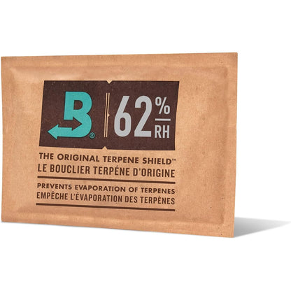 Boveda 62% Two-Way Humidity Control Pack for Storing 1 lb – Size 67 – Single – Moisture Absorber for Storage Containers – Humidifier Pack – Individually Wrapped Hydration Packet – More Sticky