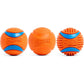 Chuckit! Dog Balls - Interactive Dog Toys, High-Bounce Fetch Ball, Ultra and Rugged Balls, Durable - Size Medium, 2.5-inch Diameter, Set of 3