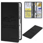 Buy now Leather Car Registration and Insurance Card Holder, Car Document Holder for Cards License with Magnetic Shut (Black, large) Black-Upgraded at indiglob india