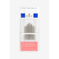 DMC 1765-5/10 Embroidery Hand Needles, 16-Pack, Size 5/10,Silver