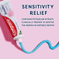 Colgate Whitening Toothpaste for Sensitive Teeth, Enamel Repair and Cavity Protection, Fresh Mint Gel, 6 Oz (Pack of 3)