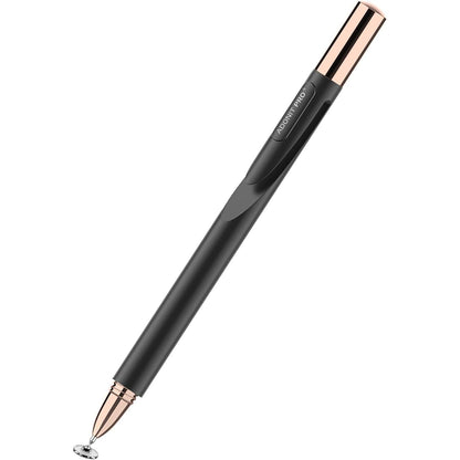 Adonit Pro 4 (Black) Luxury Capacitive Stylus Pen, High Sensitivity Fine Point and Precision,Stylus for iPad, Air, Mini, Android, iPhone, Surface, Other Touch Screens, Compatible for All Touchscreens