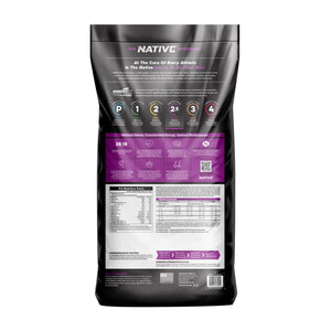 Buy now Native Level 2.5 Performance Nutrition for Canine Athletes, Lamb, Salmon Meal & Rice Formula, 40 lb Bag|Made in The USA at indiglob india