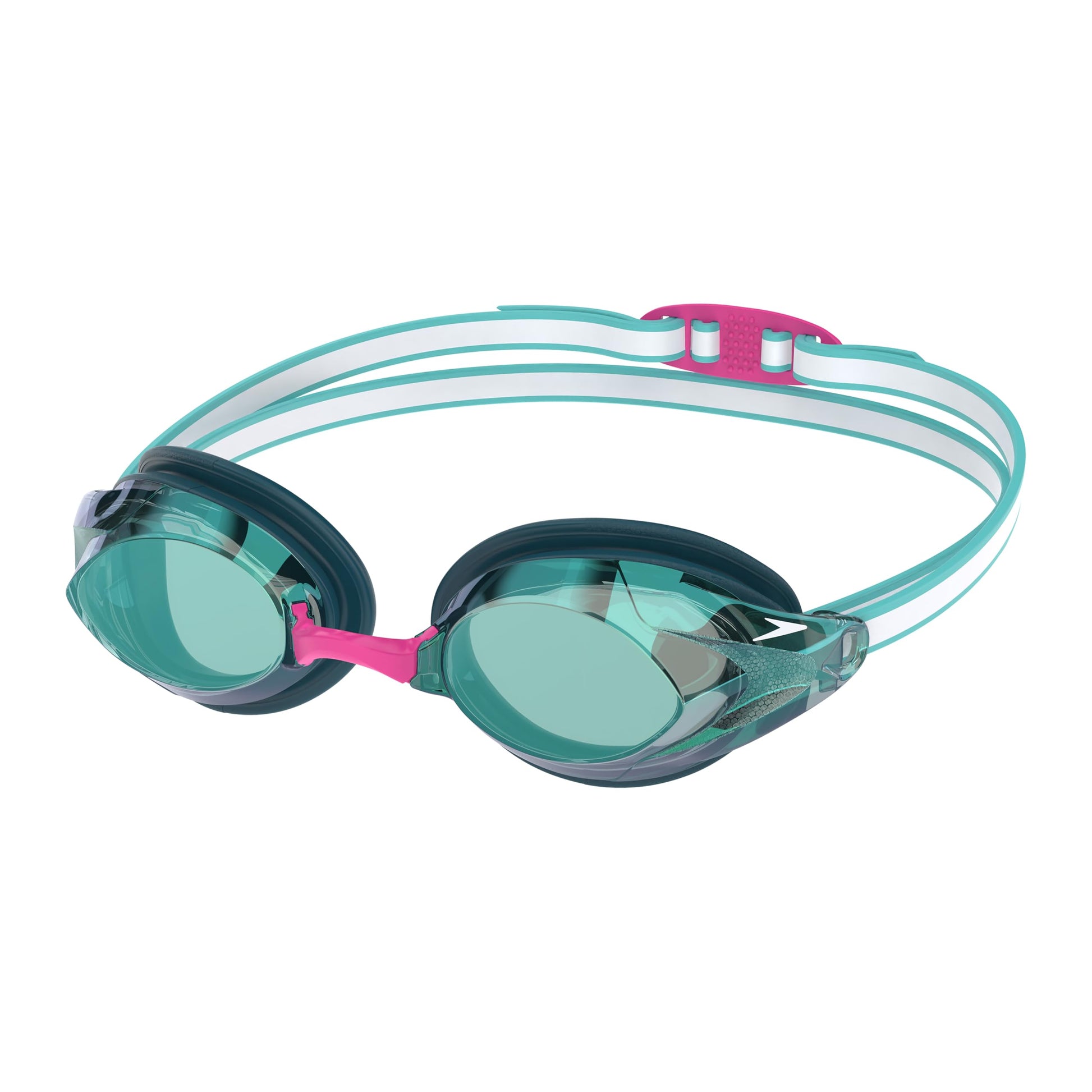 Buy now Speedo Women's Swim Goggles Mirrored Vanquisher 2.0 Dark Teal Steel Emerald Mirror at indiglob india