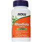 NOW FOODS Rhodiola 500MG 3PCT Extract60 VCAP, 60 CT