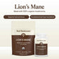 Buy now Real Mushrooms Lions Mane Mushroom Supplement - Organic Lions Mane Extract Powder for Overall Wellness with Adaptogens – Functional Vegan, Non-GMO Blend with 60 Servings at indiglob india