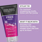 John Frieda Frizz Ease Straight Fixation Styling Crème, Straightens Frizzy Hair with Milk Protein & Almond Oil, Sleek & Frizz-Free, with ThermaGuard Heat Protection Against Damage, 5 Oz