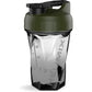 HELIMIX 2.0 Vortex Blender Shaker Bottle Holds upto 28oz | No Blending Ball or Whisk | USA Made | Portable Pre Workout Whey Protein Drink Shaker Cup | Mixes Cocktails Smoothies Shakes | Top Rack Safe