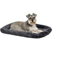 MidWest Homes for Pets QuietTime XXS Dog Bed – White Fleece Bolster, Ultra-Soft and Machine Washable, Fits 18-Inch Crates and Carriers, for Small Dogs and Cats