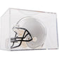 BallQube Mini Helmet Display Case, UV Protection, Multi-Packs, Clear Cube Showcase,7 Inch, for Replica Helmets Football, Baseball, Racing