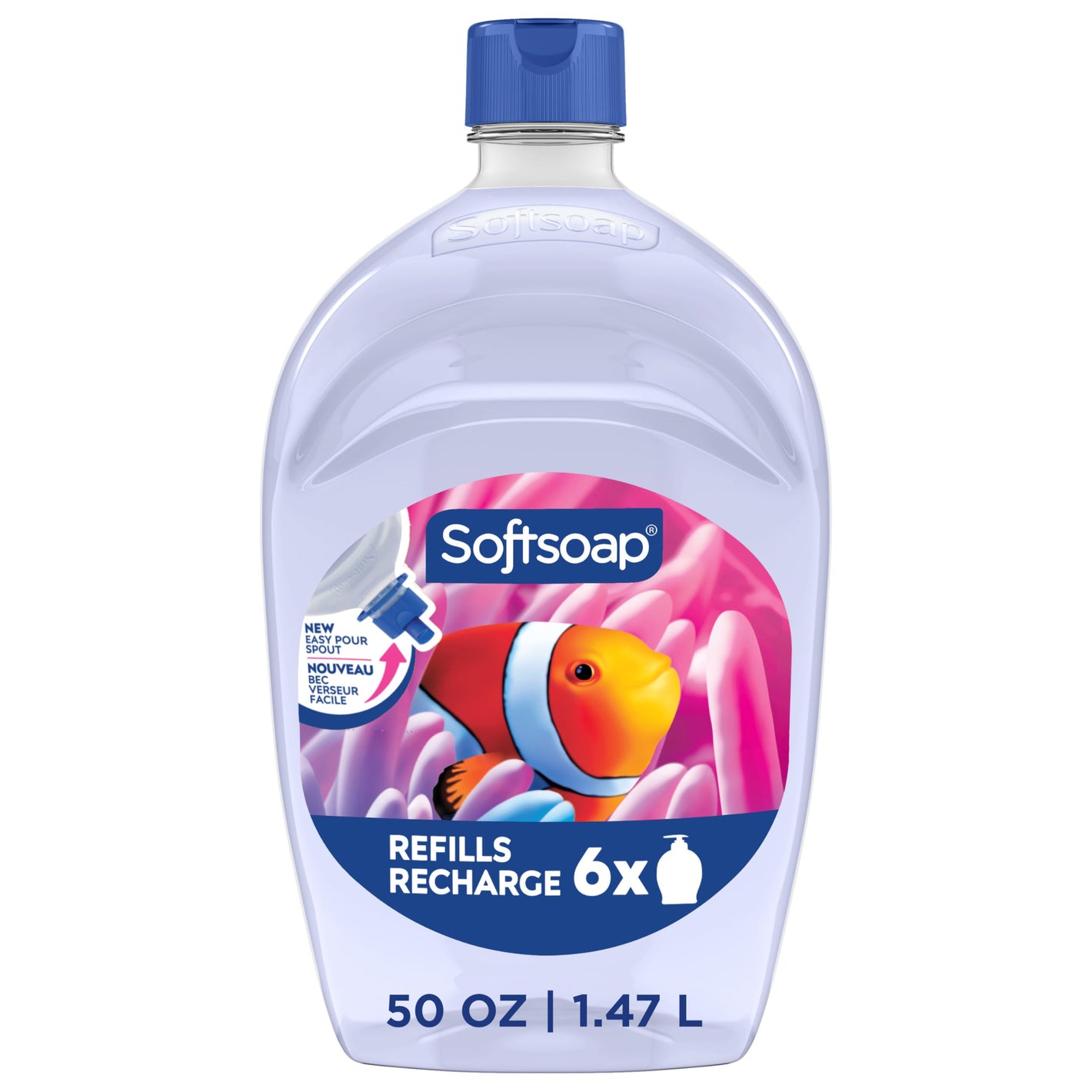 Buy now Softsoap Aquarium Liquid Hand Soap, Kitchen and Bathroom Hand Soap, 50 fl oz Refill at indiglob india