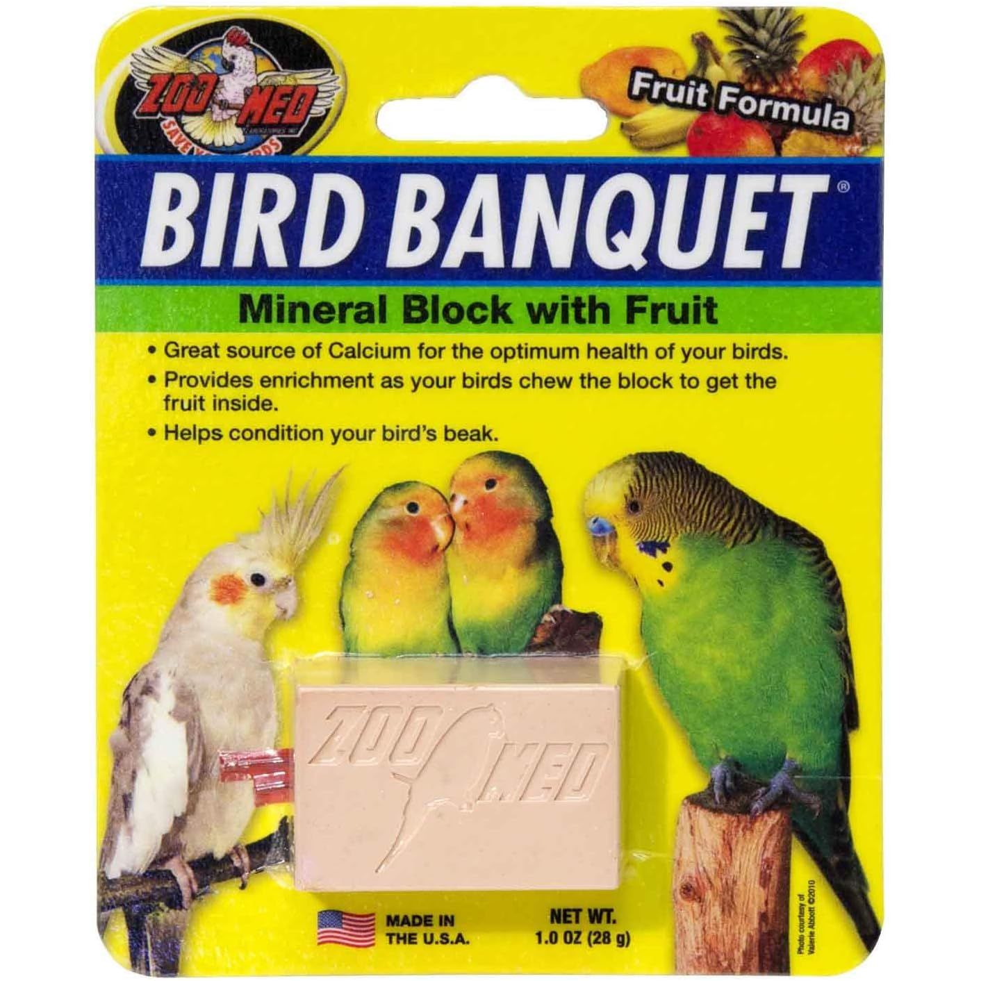 Zoo Med Fruit Bird Banquet Block Small